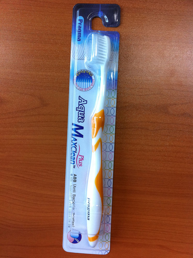 Aqua max clean plus toothbrush